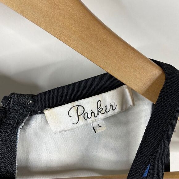 Parker Dress Floral Print Emmy Fit & Flare Mini - Picture 6 of 8